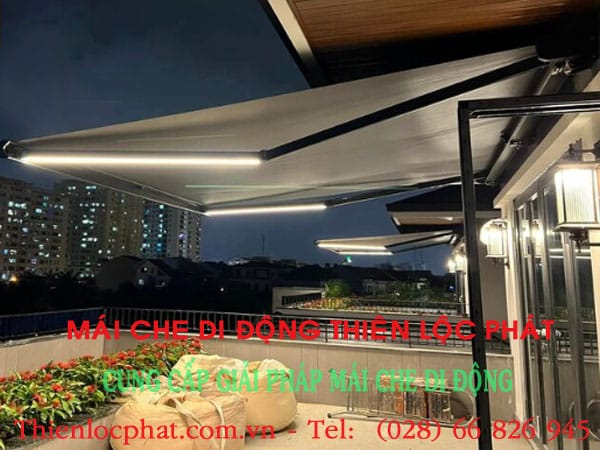 quy trình lắp mái hiên di động Tphcm